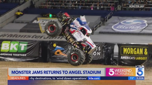 Monster Jam brings big stunts, skills and smiles to Southern California