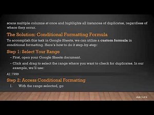 How to Detect and Highlight Duplicate Content in Google Sheets