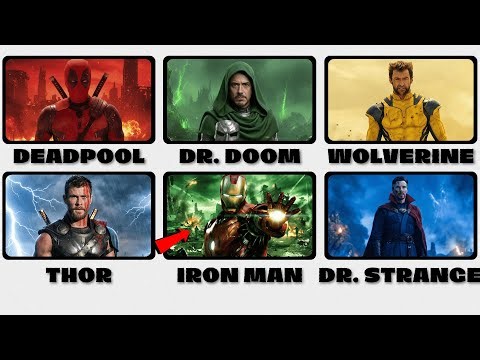 Avengers Doomsday Power Rankings! The 25 Most Powerful Marvel Characters