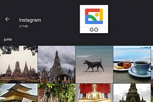 Gallery Go, la app de galería sencilla de Google, añade el modo oscuro para todos