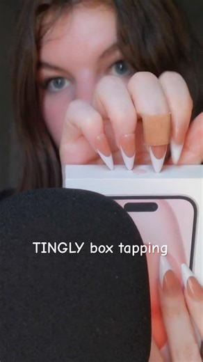 ASMR Crisp Box Tapping w/ Long Nails ✨ Tingles Guaranteed #asmr