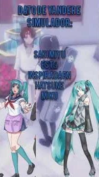 dato de yandere simulador (saki) #yanderesimulator #ayano#sakimiyu#saki#yandere #ayanoaishi#aishi