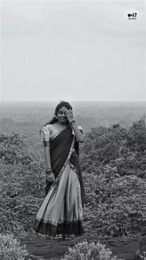 Traditional Dance Captured in Stunning Half Saree