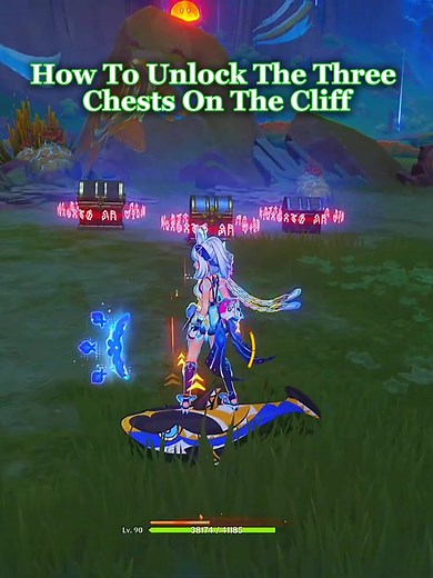 Unlocking the 3 Chests on a Cliff in Natlan | Genshin Impact Guide