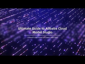 Ultimate Guide to Alibaba Cloud Model Studio: Unleash the Power of Qwen with RAG!