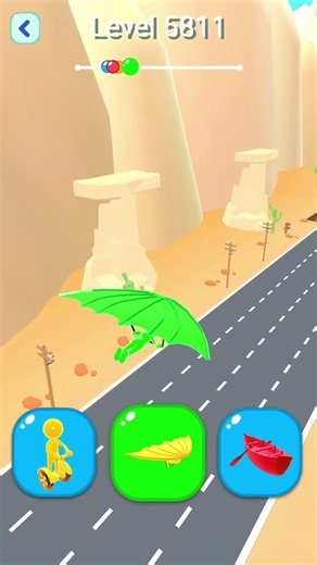 🔥 Shape - Shifting & Transform The Character 👀 Level - 5811 #shapeshifting #gameplay #shorts #viral