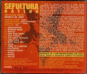 Sepultura - Nation
