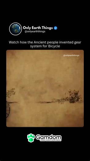 Only Earth Things on Instagram: "Ancient inventors first explored gear systems similar to those later used in bicycles by crafting interlocking wooden or bronze gears that could transfer motion and change speed. These early mechanisms showed a deep understanding of torque and rotation, laying the groundwork for the chain and gear systems that power modern bikes today. #AncientInventions #GearSystem #MechanicalEngineering #DidYouKnow #HistoryFacts #FYP #Principle888 #Innovation #explore"