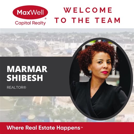 MaxWell Capital Realty | Welcome Marmar Shibesh to MaxWell Capital Realty! 🎉 Marmar loves real estate because it lets her help people find the place that is right... | Instagram