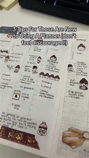 Planner Tips for Beginners (Gentle Reminder)