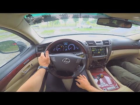 2008 LEXUS LS 460 - POV Test Drive, Acceleration 0-100 km/h