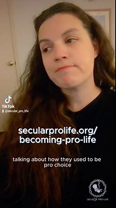 "What is the point of debating abortion?" tons of examples here of people going from pro-choice to pro-life: https://secularprolife.org/becoming-pro-life/ | Secular Pro-Life