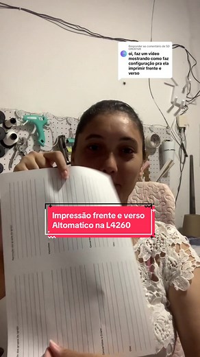 Impressão Frente e Verso Automática na Epson L4260