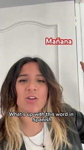 What does mañana mean?? 🇪🇸 #learnspanish #english #educational #language #spanish #spanishteacher