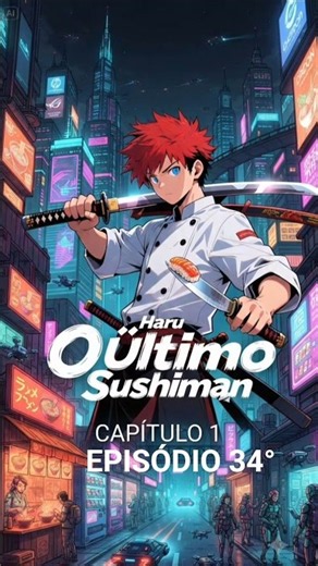 CAPÍTULO 1• EPISÓDIO 34° HARU, O ÚLTIMO SUSHI MAN