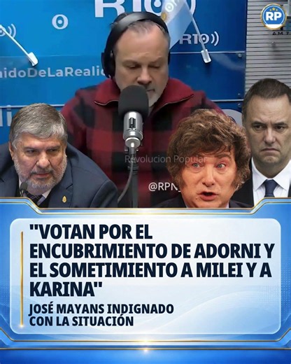 José Mayans outraged by the situation
