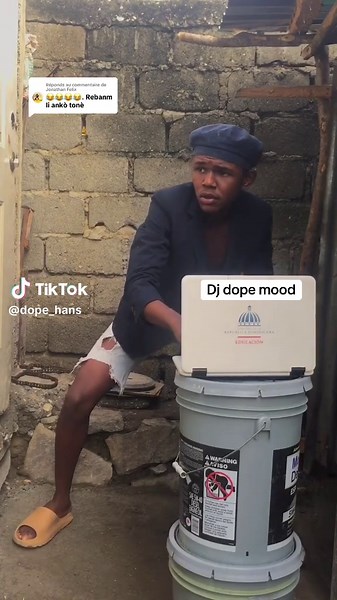 Réponse à @Jonathan Felix dj dope mood😂 vibe , mete kas#dope_hans_vit_tente #vit_tente_official #comedia #funny