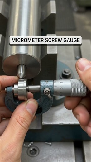 How Engineers Measure Metal Parts 🔧 Vernier Caliper, Micrometer & Thread Pitch Gauge #trending