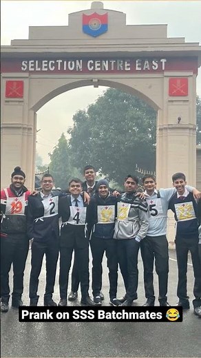 Prank on SSB Batchmates | SSB Funny Experience #ssb #ssbinterview