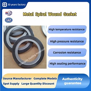 [Hot Item] Pipe Flange Joint Sealing Gasket DN100 Metal Oring Inner Ring Filled Graphite Spiral Wound Gasket