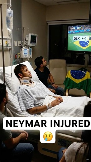 Neymar Fractured A Vertebra At The 2014 World Cup. On Brazilian Soil. Before The Semi-Final #shorts