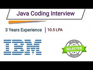 IBM Java Interview Questions and Answers | IBM Java Coding Interview