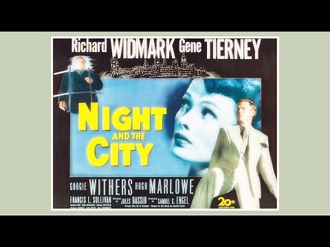 Night and the City 1950 Film Noir Richard Widmark Gene Tierney