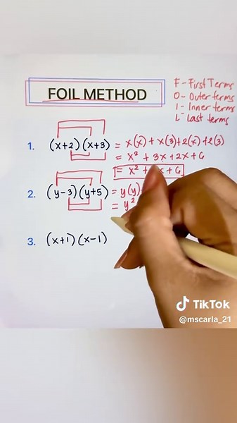 Foil Method Explained for Algebra Success
