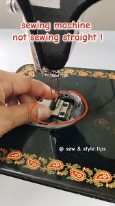 338K views · 6.5K reactions | Sewing machine not sewing straight ! How to fix ? #sewingtipsandtricks #tailoring #sewingproblems #silaimachinerepairing #silaimachine #sewingmachinerepair | Sew & Style Tips | Facebook