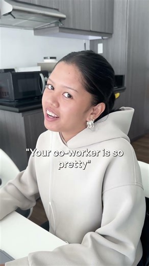 Your coworker is so cute