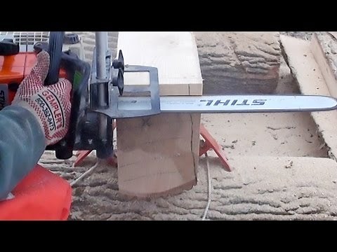 Logosol Timberjig Review 3 - Chainsaw Milling Day