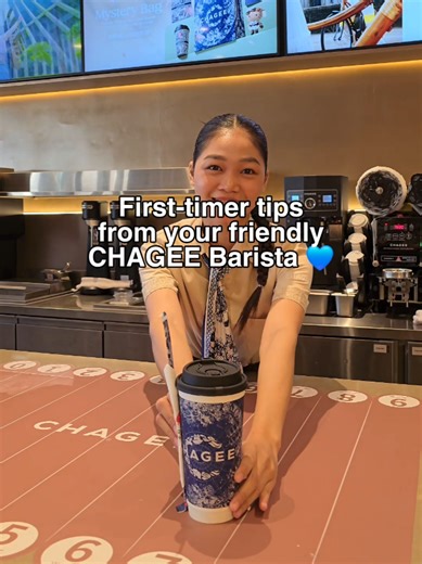 First time at CHAGEE? We’ve got you! 💙 Let our friendly baristas help you get the hang of it, from lid to straw and first sip 🤗 Tell us about your first CHAGEE experience below 👇 #CHAGEEPH #CHAGEETOGETHER