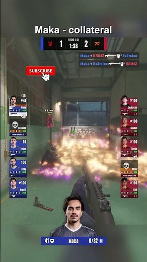 Maka shotgun moment