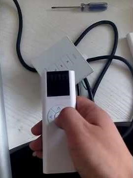 Roller shutter tubular motor wall type receiver AC305/AC304 program instructions