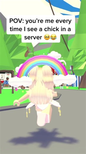 POV: you’re me everytime I see a chick in the server! 🐥🐣😍 #roblox #adoptme #adoptmechick #obsession #chicks #playadoptme #fyp #robloxfyp #trading #adoptmetrading