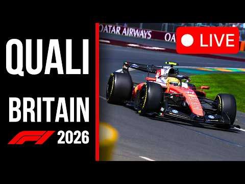 🔴 F1 LIVE: British GP QUALI – Live Timing & Commentary | Silverstone