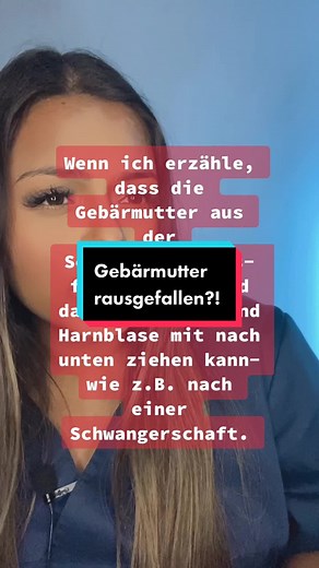 Was tun bei Gebärmuttervorfall? Notfallhilfe