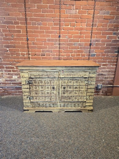 Reclaimed Teak Wood Cabinet, Handcrafted Console Table, Distressed Farmhouse Furniture - Etsy