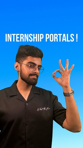 Hiten Lulla | Incredible Intern Episode 10 Internship portals to get PAID INTERNSHIP!!! 📈 . . . { placement, internship, employment, layoff,... | Instagram