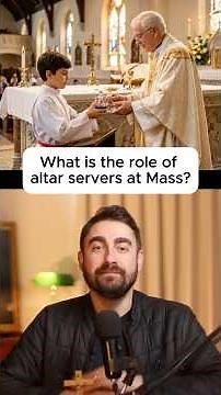 What is the role of altar servers at Mass?