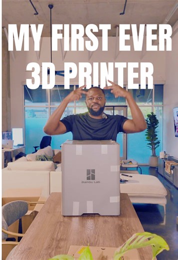 MY FIRST 3D PRINTER EVER 🤯 ✅ Bambu Lab P2S unboxing my first print (the scraper) WHAT SHOULD I BUILD NEXT? 👇🏿 #3DPRINTING #BAMBULAB #FIRSTPRINT #MAKER #DIY
