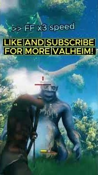 Level1 bow vs troll #valheim
