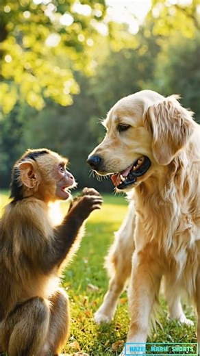 “Dog & Monkey Funny Moments! 🐶🐵