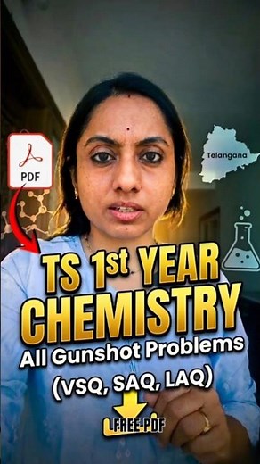 TG 1st Year Chemistry - VSQ, SAQ, LAQ Cheat Sheet #vedantutelugu #ipechemistry