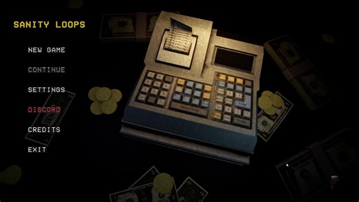 找到一个夜班工作在夜深人静的公园晚上孤零零经营小小的自助服务亭 Sanity Loops 理智循环（演示）