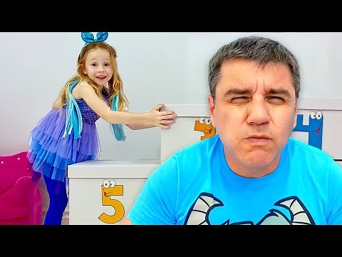 Nastya et papa apprennent à compter | Compilation de vidéos pour enfants