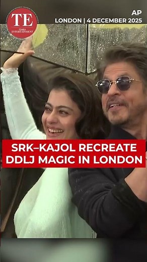 Bollywood Nostalgia Explodes In London As SRK and Kajol Reveal DDLJ Statue | WATCH