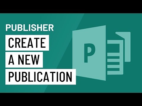 Publisher 2010: Creating a New Publication