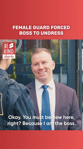 Female guard forced boss to undress | DramatizeMe