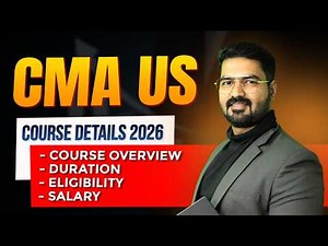 US CMA Course Complete Details 2026 | Fees, Exams, Salary, Scope | CMA CS Rohan Nimbalkar #uscma